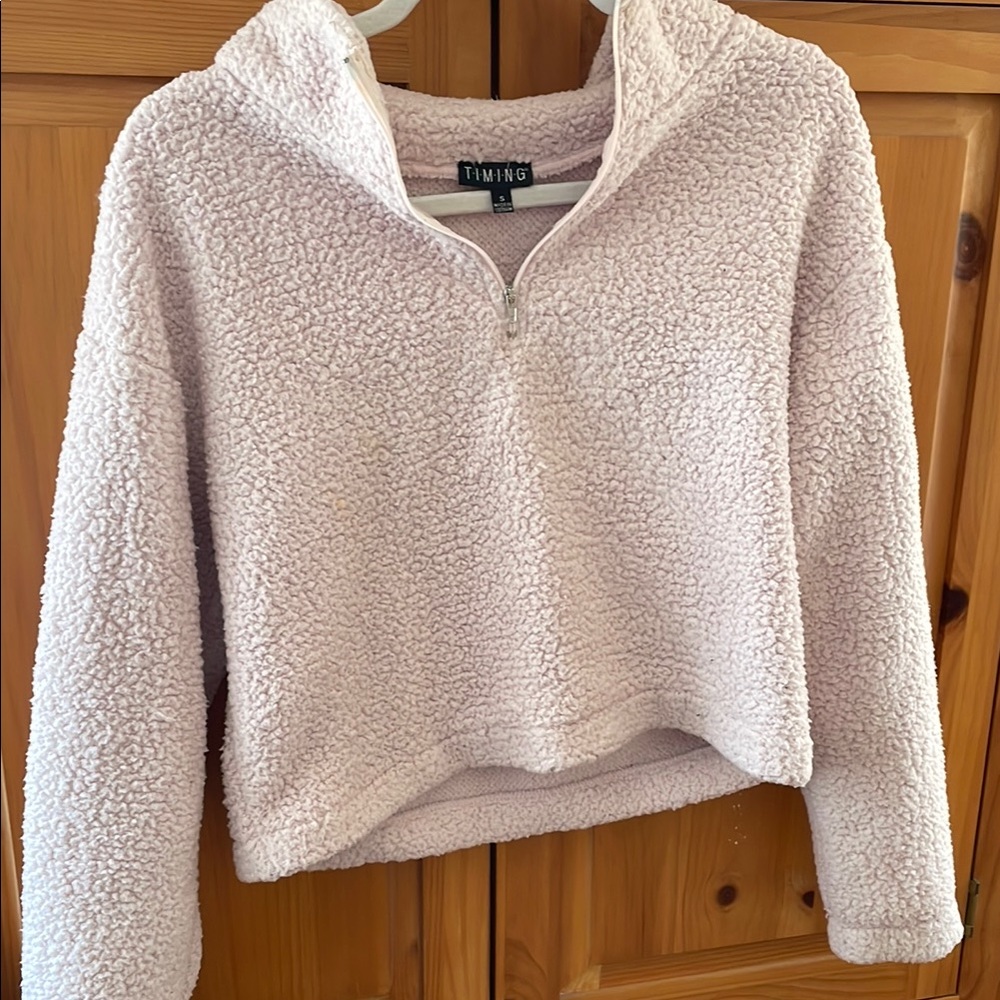 Pink Fleece Sweater ππ©· - Picture 5 of 12